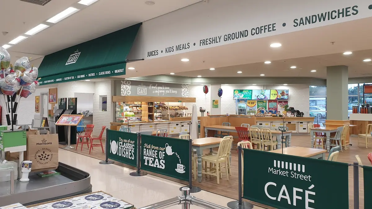 Inside Morrisons Cafe, Glenrothes