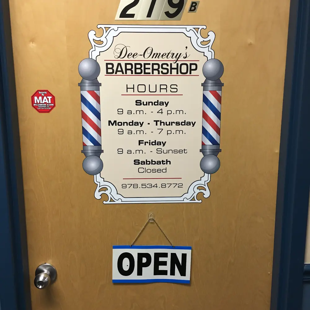 Dee Ometry's — Barbershops in Leominster