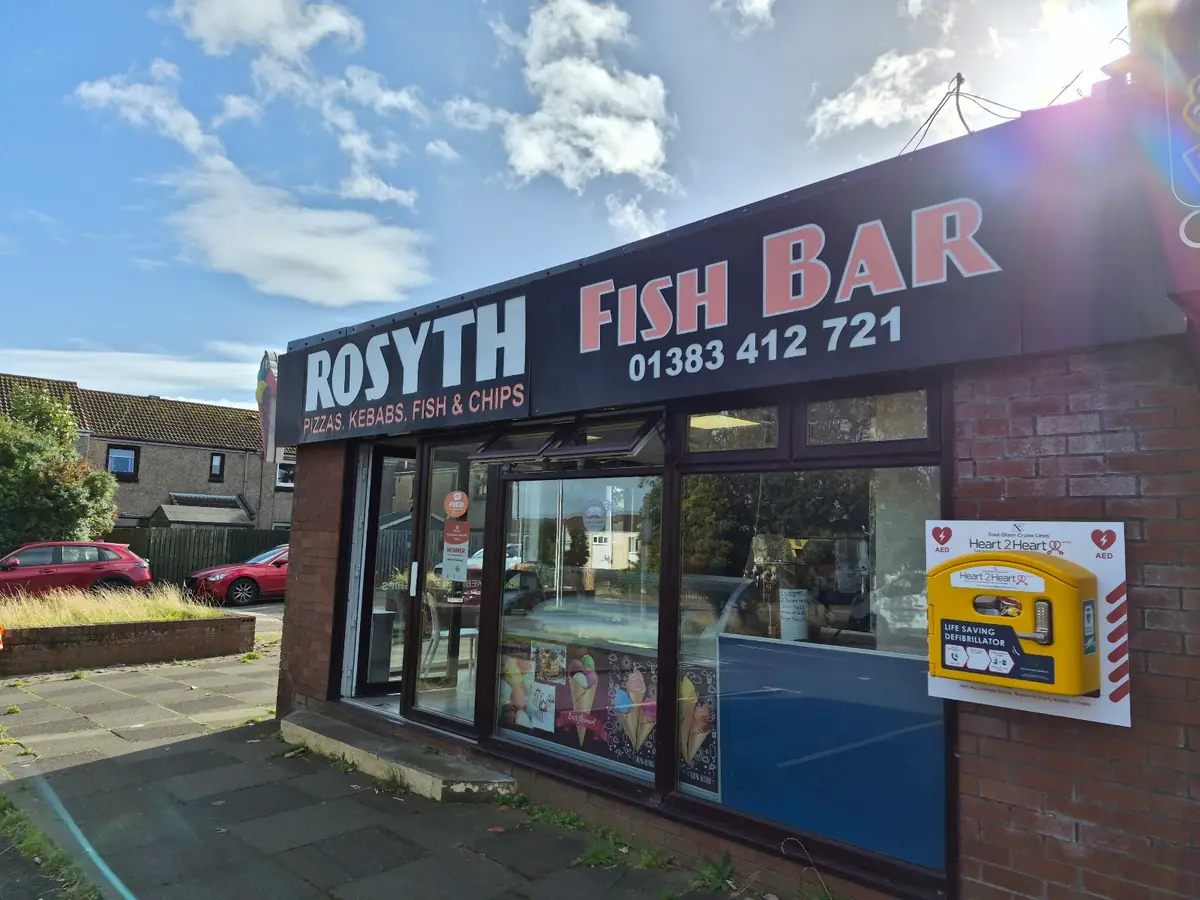Rosyth Fish Bar — Restaurants in Dunfermline