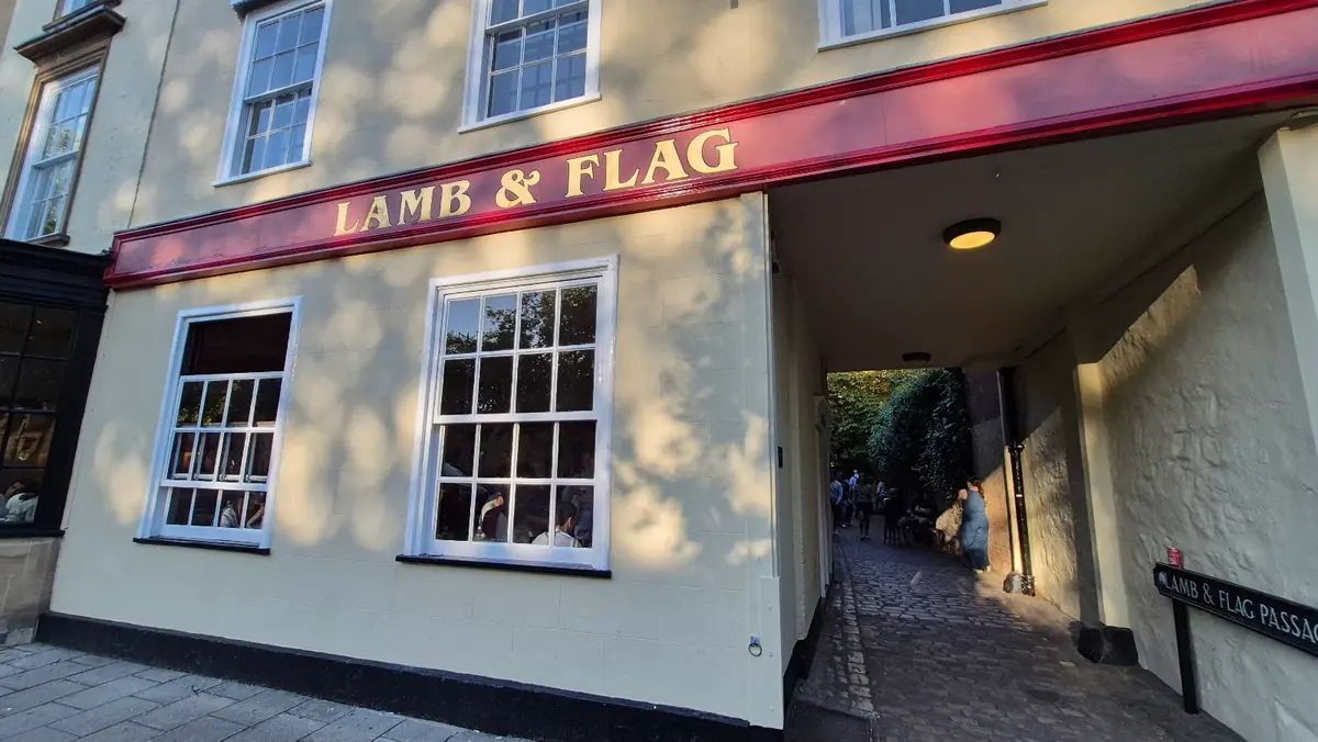 Lamb and Flag photo (photo 2 of 3)