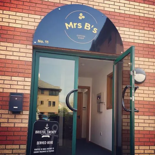 Inside Mrs B's Coffee Shop, Bristol