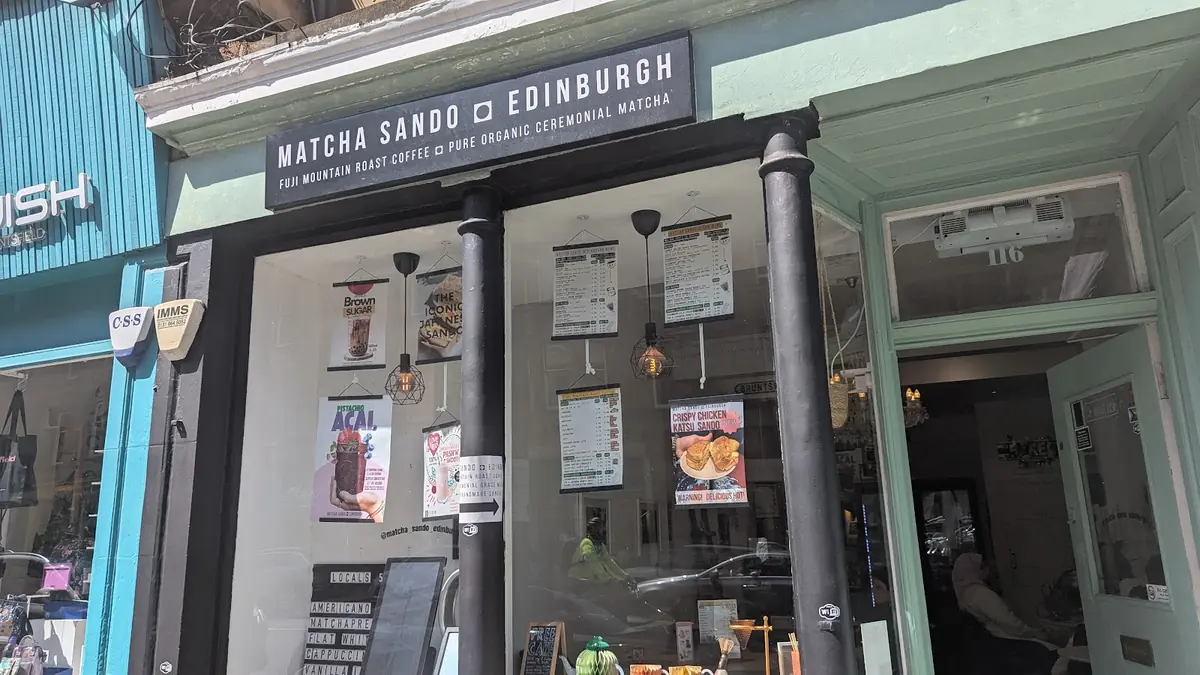 Matcha Sando ◘ Edinburgh: Matcha, Coffee & Sandwich Shop photo (photo 2 of 3)
