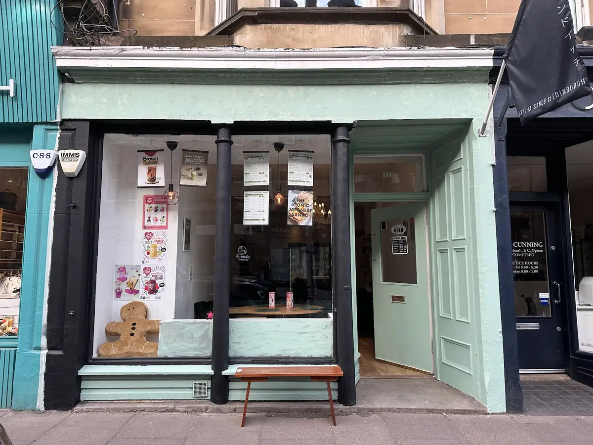 Matcha Sando ◘ Edinburgh: Matcha, Coffee & Sandwich Shop