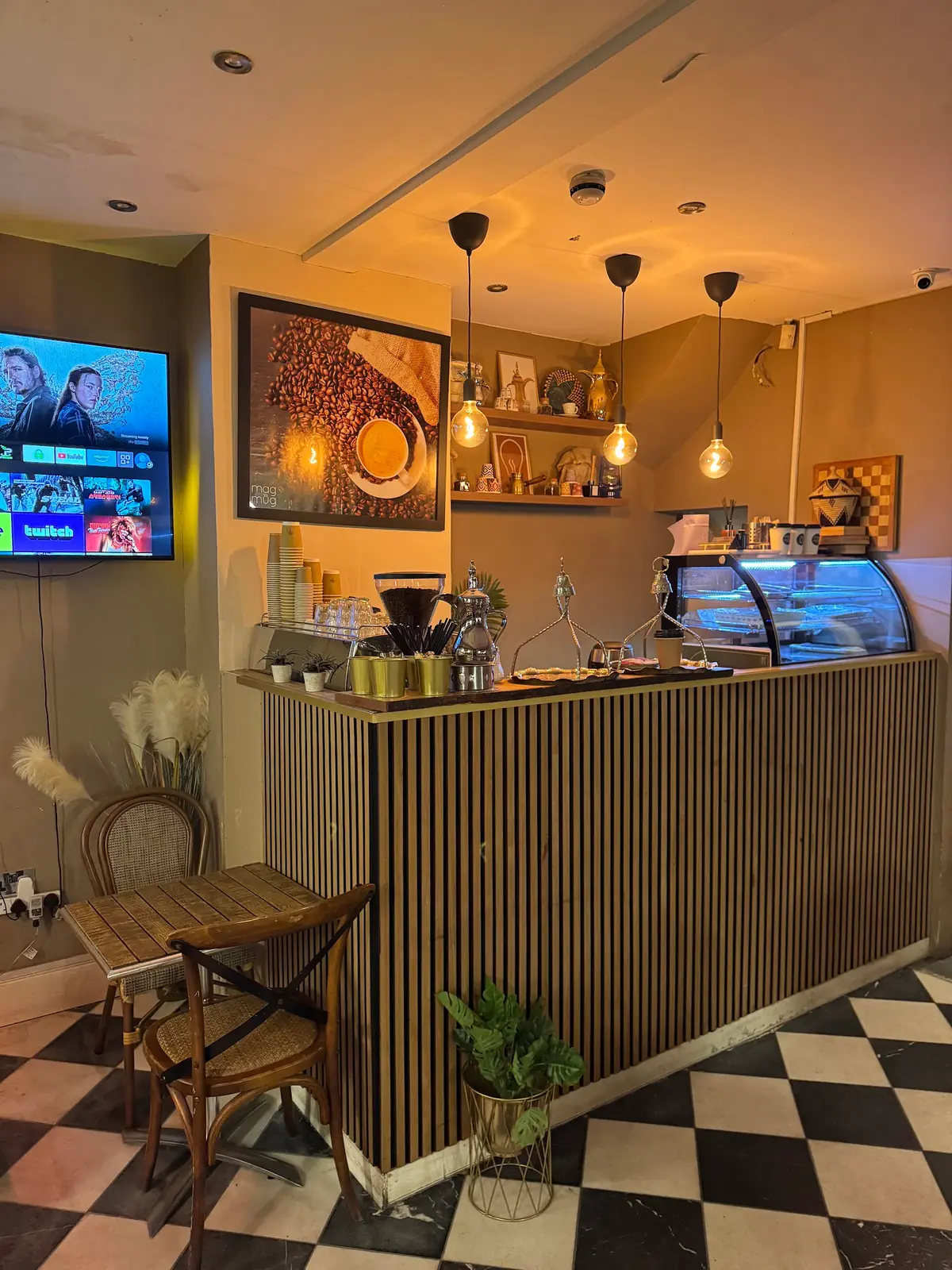 Inside Mag Mug Cafe, Nottingham