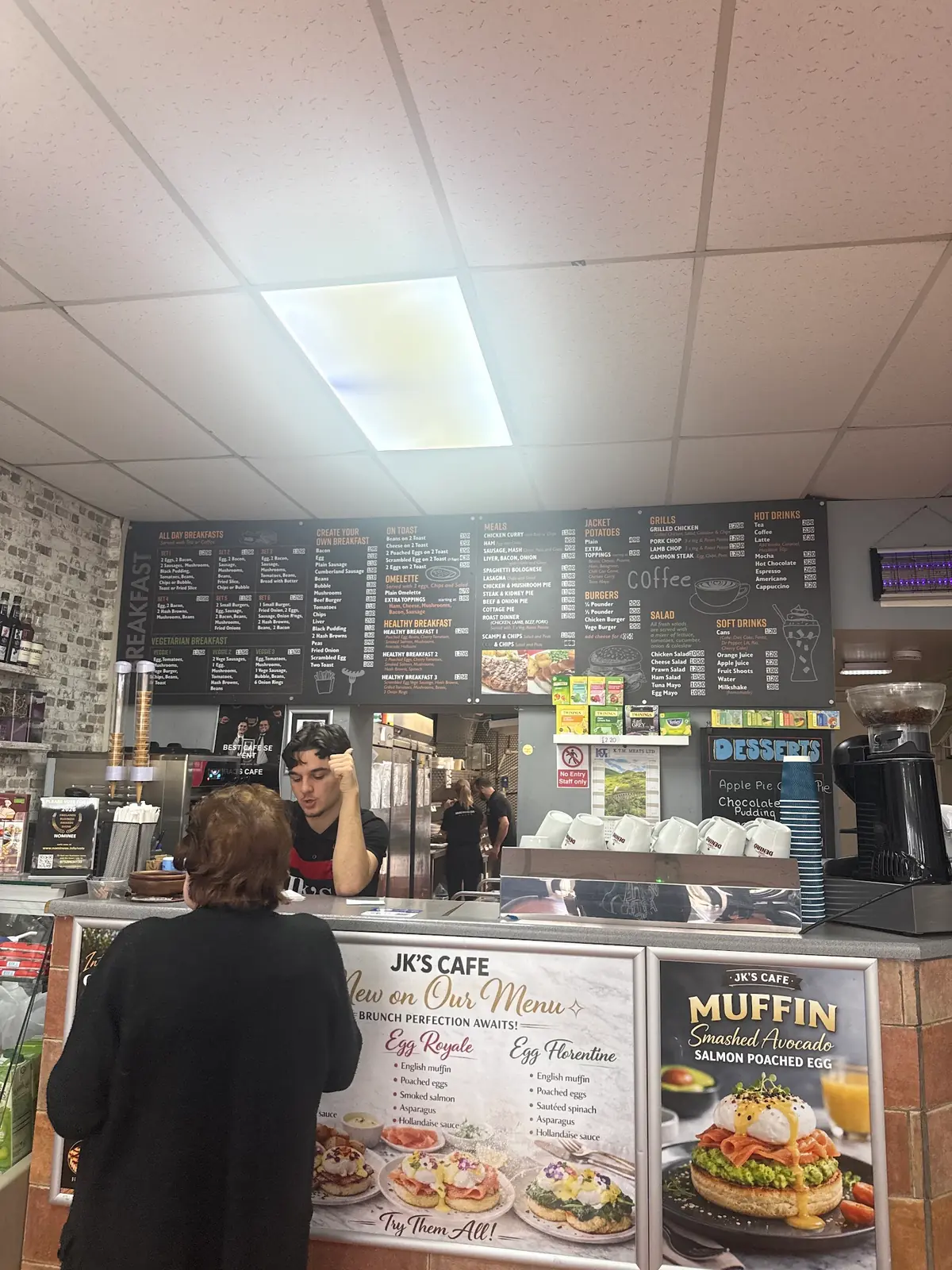 J.K's Café — Cafes in Gravesend