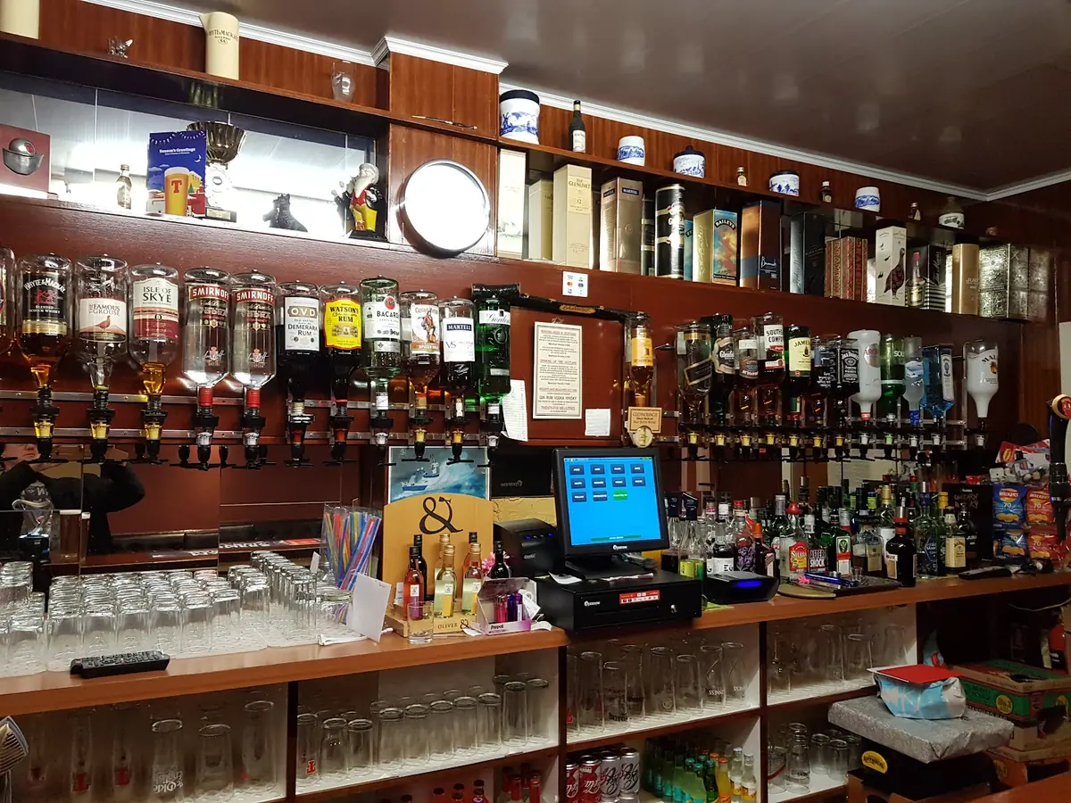 Inside Mayfair Bar, Peterhead