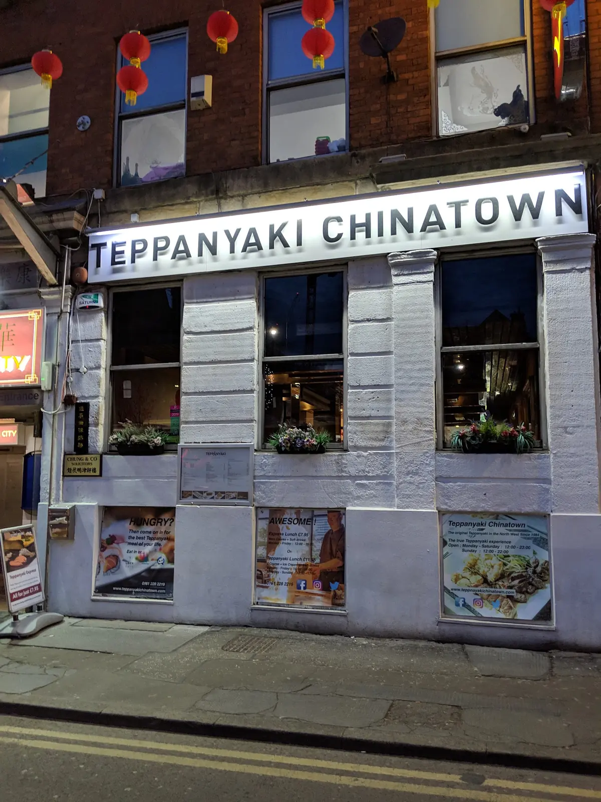Teppanyaki Chinatown — Japanese Restaurants in Manchester