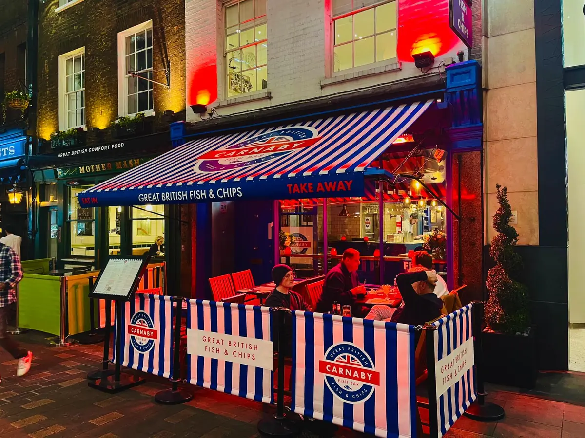 Carnaby Fish Bar — Fish & chips shops in London