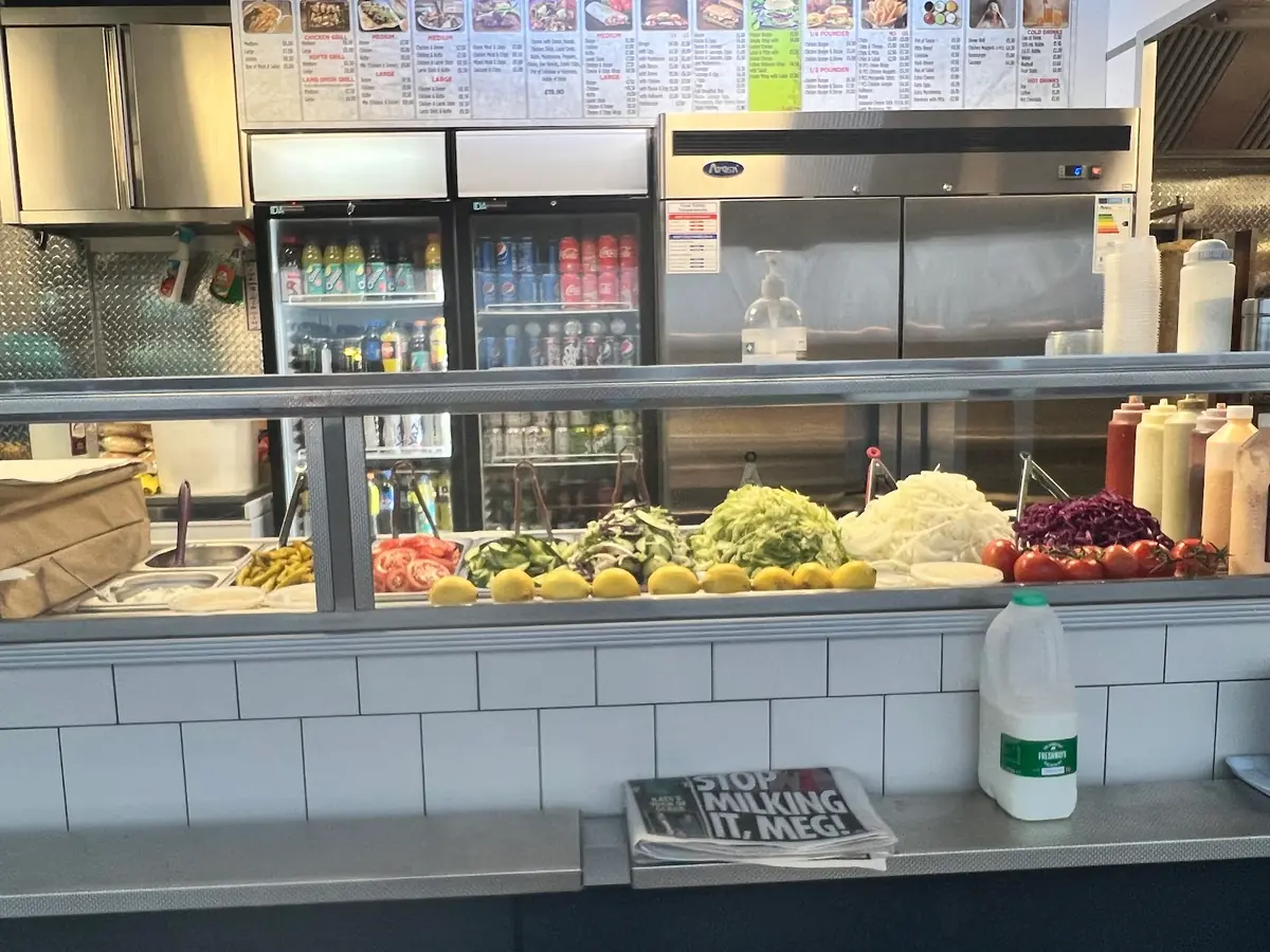 Inside BIG BITE - Breakfasts | Burgers | Kebabs, Andover