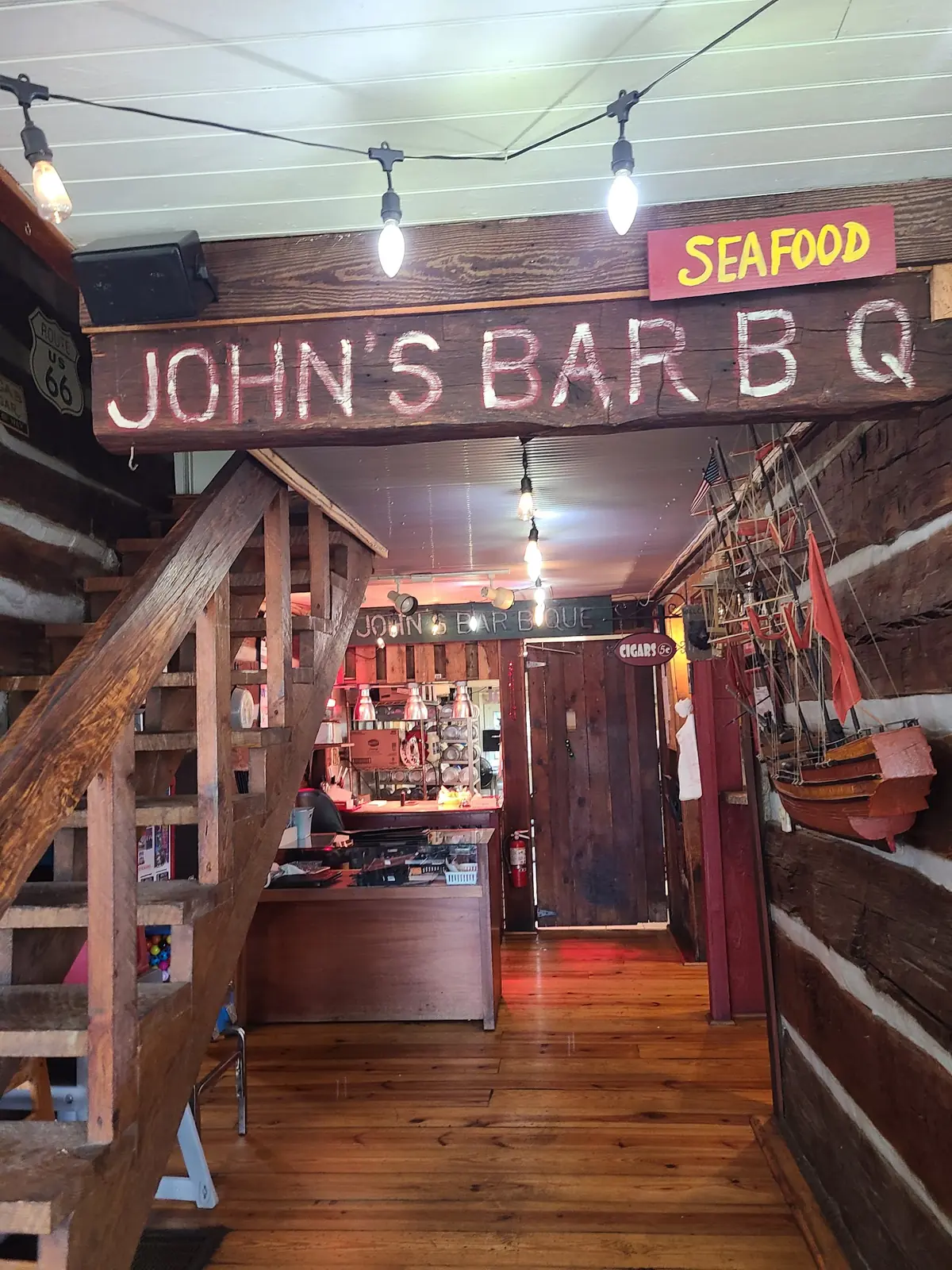 John's Bar-B-Que — Barbecue in Moulton