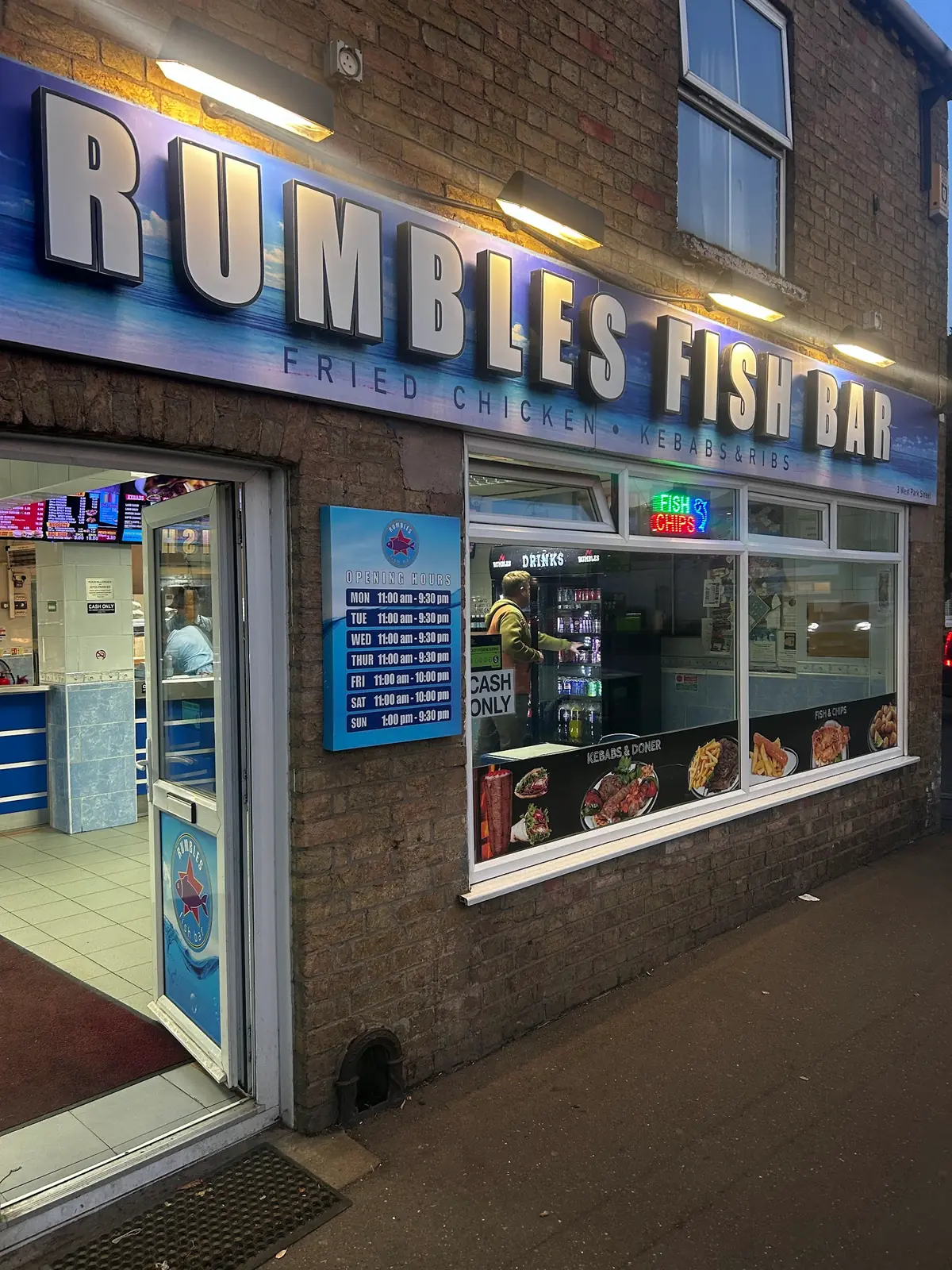 Rumbles Fish Bar Chatteris