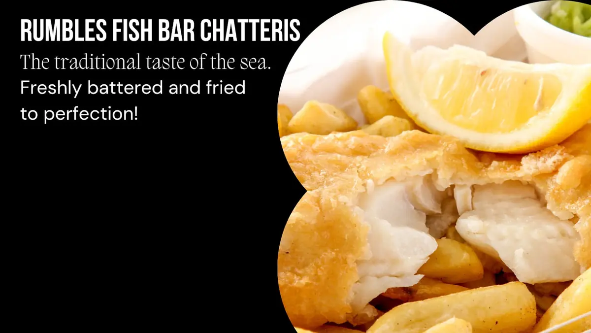 Inside Rumbles Fish Bar Chatteris, Chatteris