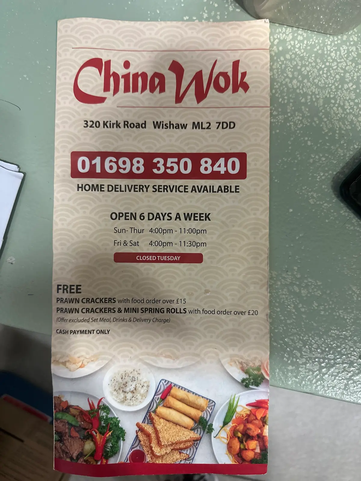 China Wok — Restaurants in Wishaw