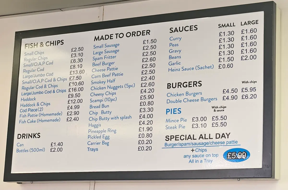 Bartlett Street Fish Shop