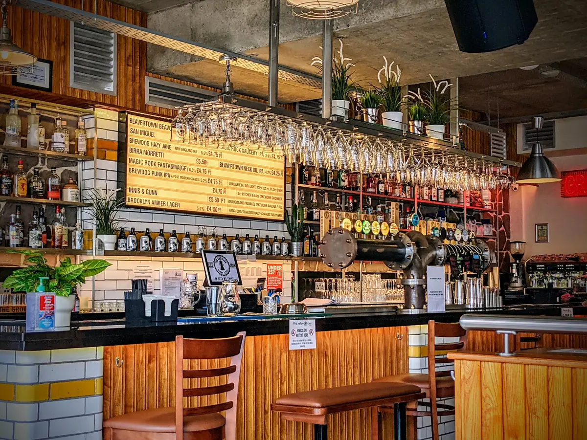 Inside The Growler Taphouse & Kitchen, Ayr