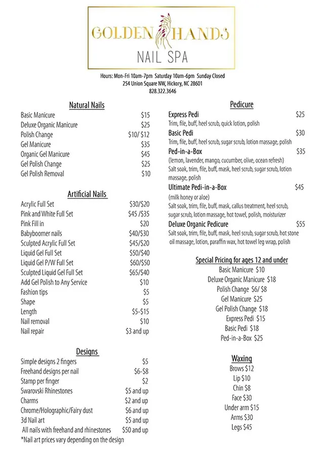 Golden Hands Nail Spa photo (photo 1 of 3)