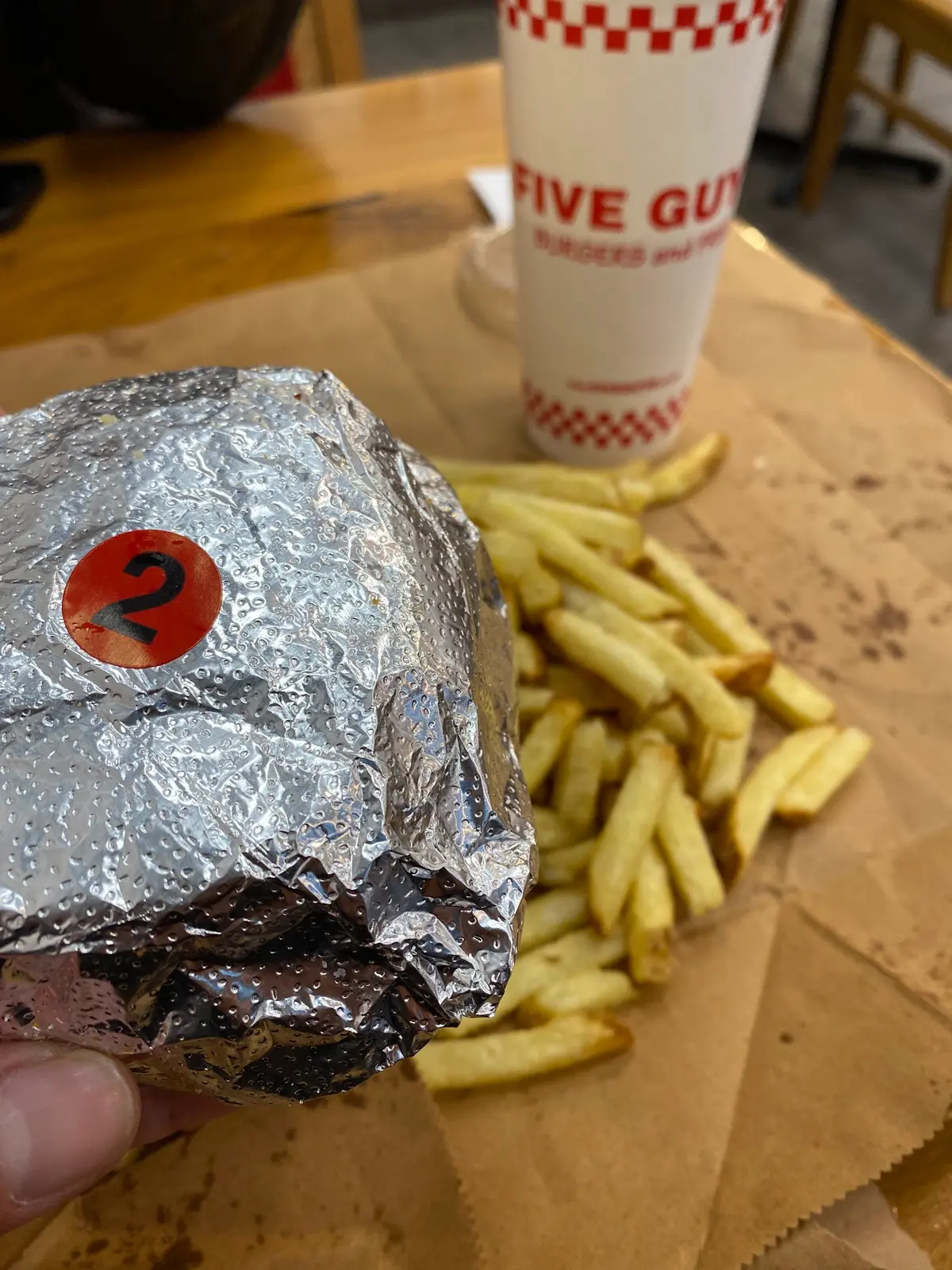 Five Guys Burgers and Fries Glasgow St Vincent St photo (photo 2 of 3)