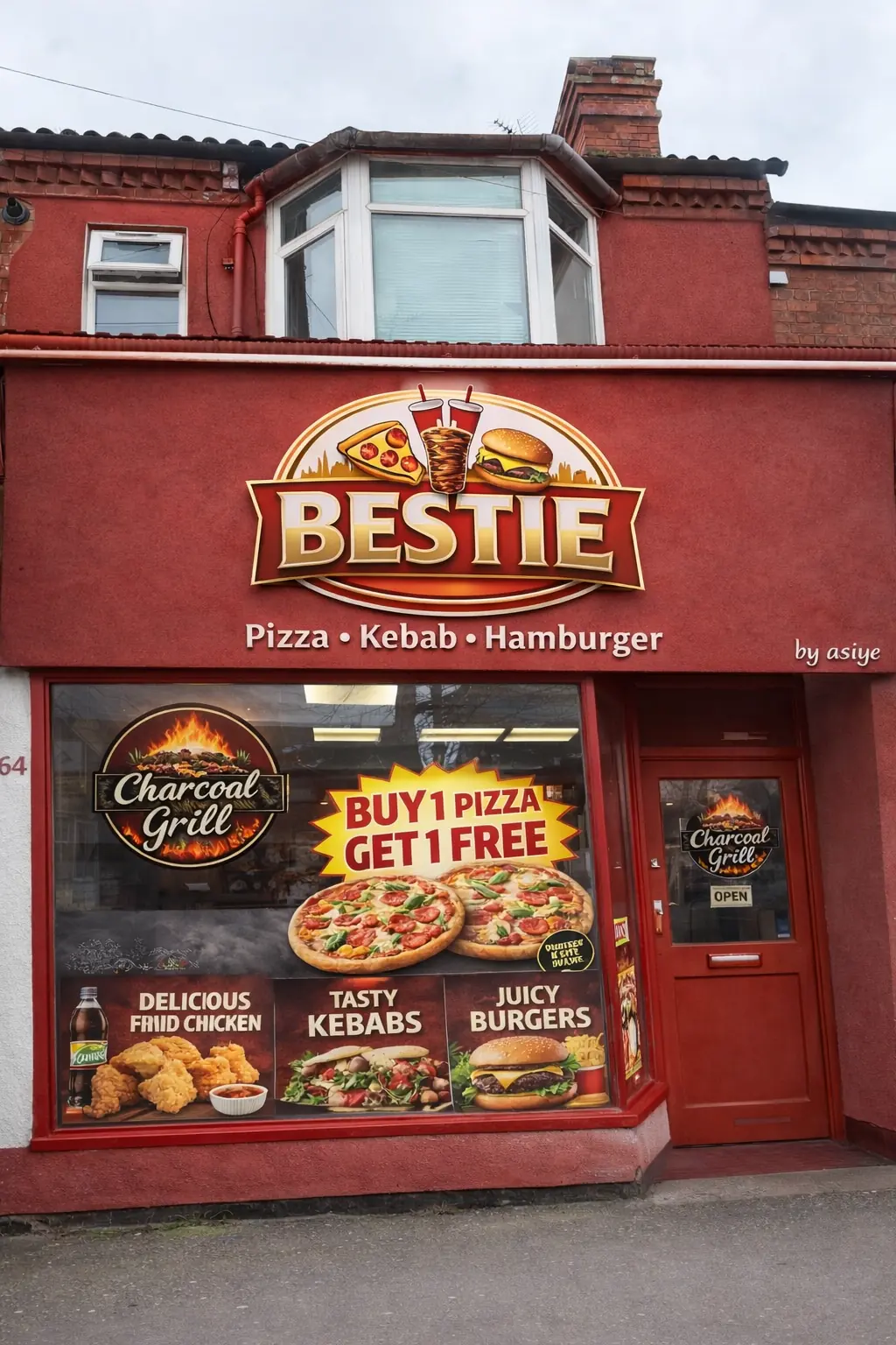 Bestie Kebab Pizza