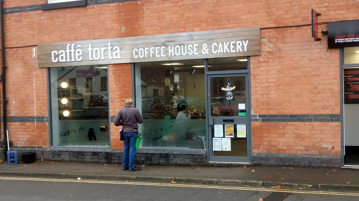 Inside Caffe Torta, Derby