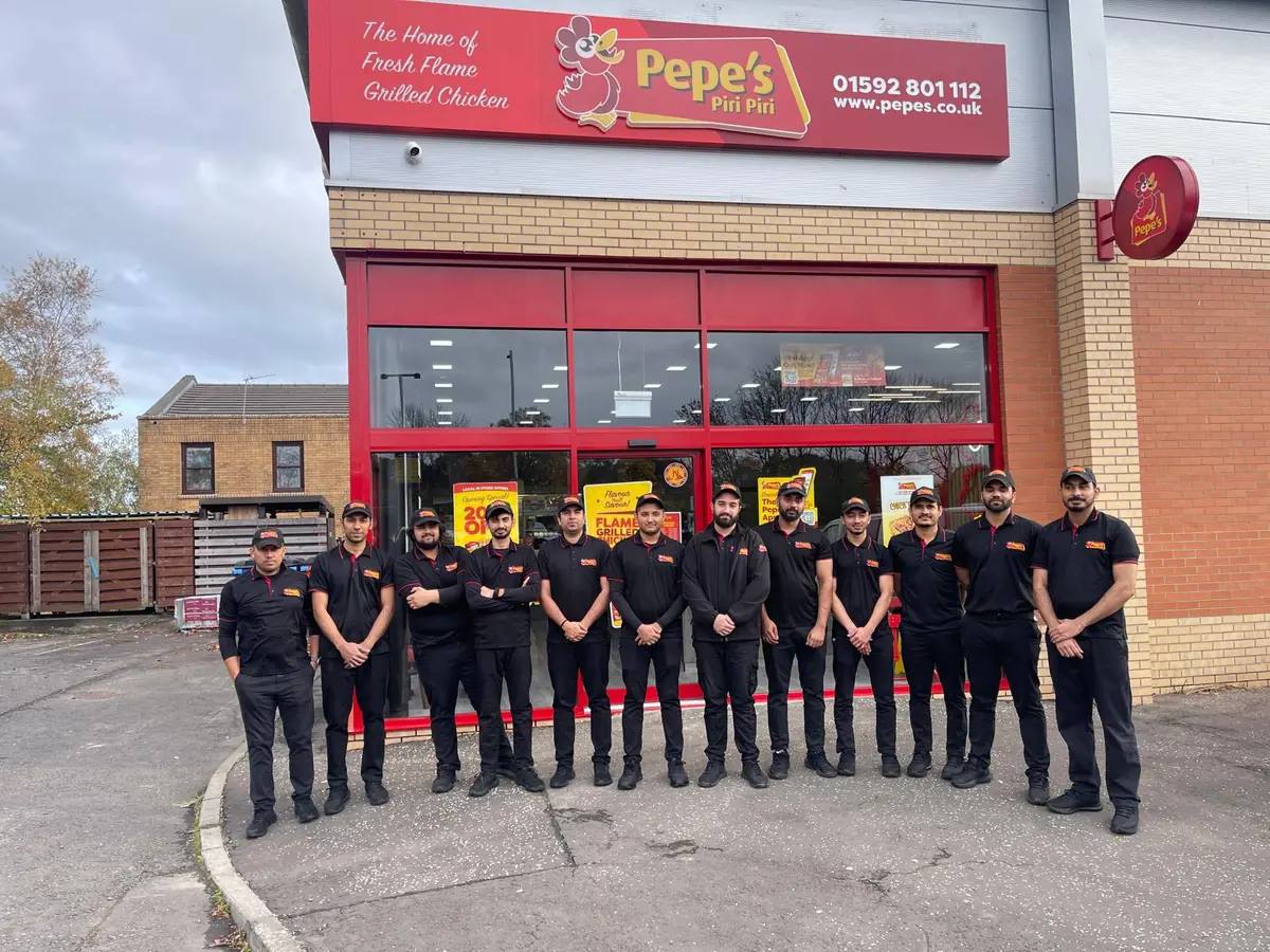 Inside Pepe's, Glenrothes