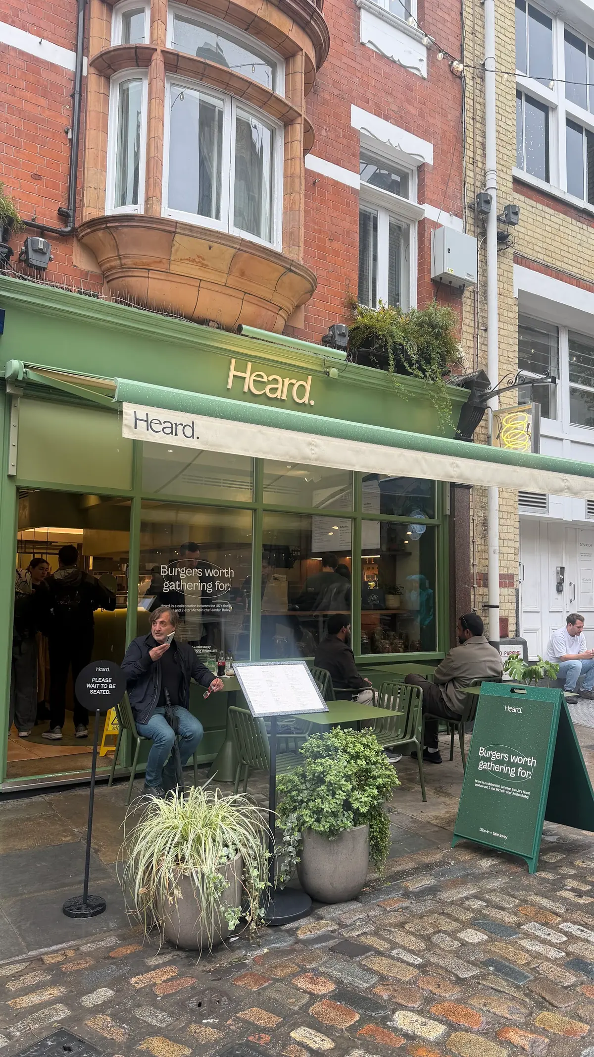 Heard. Burger Soho — Restaurants in London