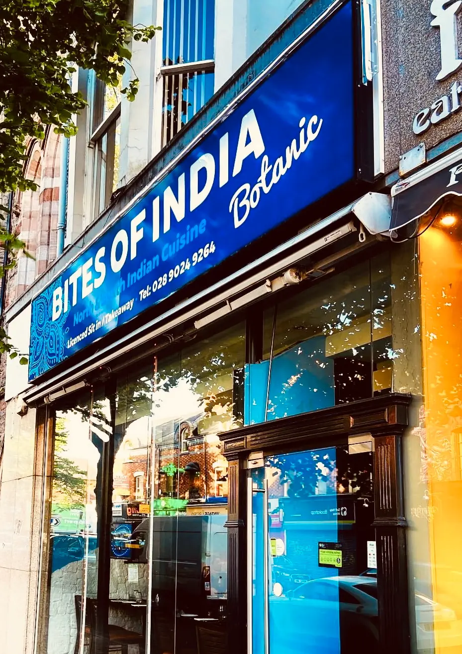 Bites of India Botanic — Indian restaurants in Belfast