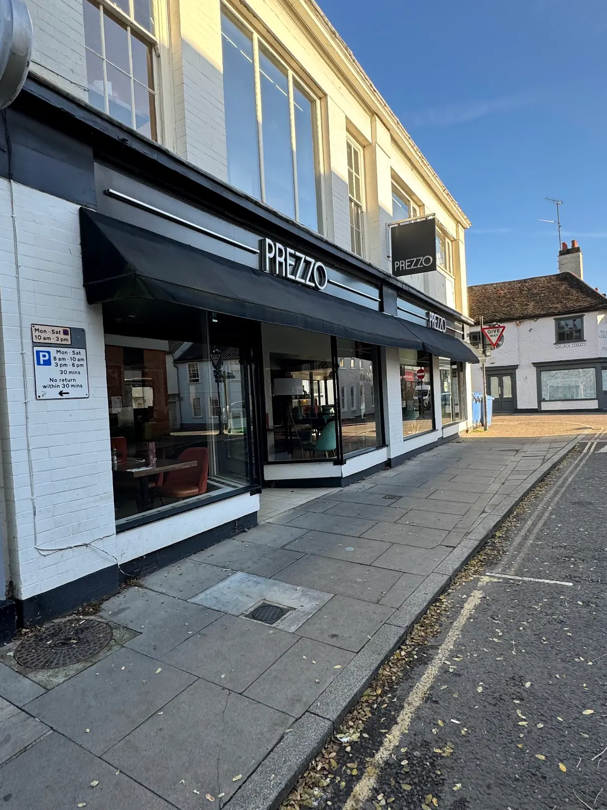 Prezzo Italian Restaurant Woodbridge