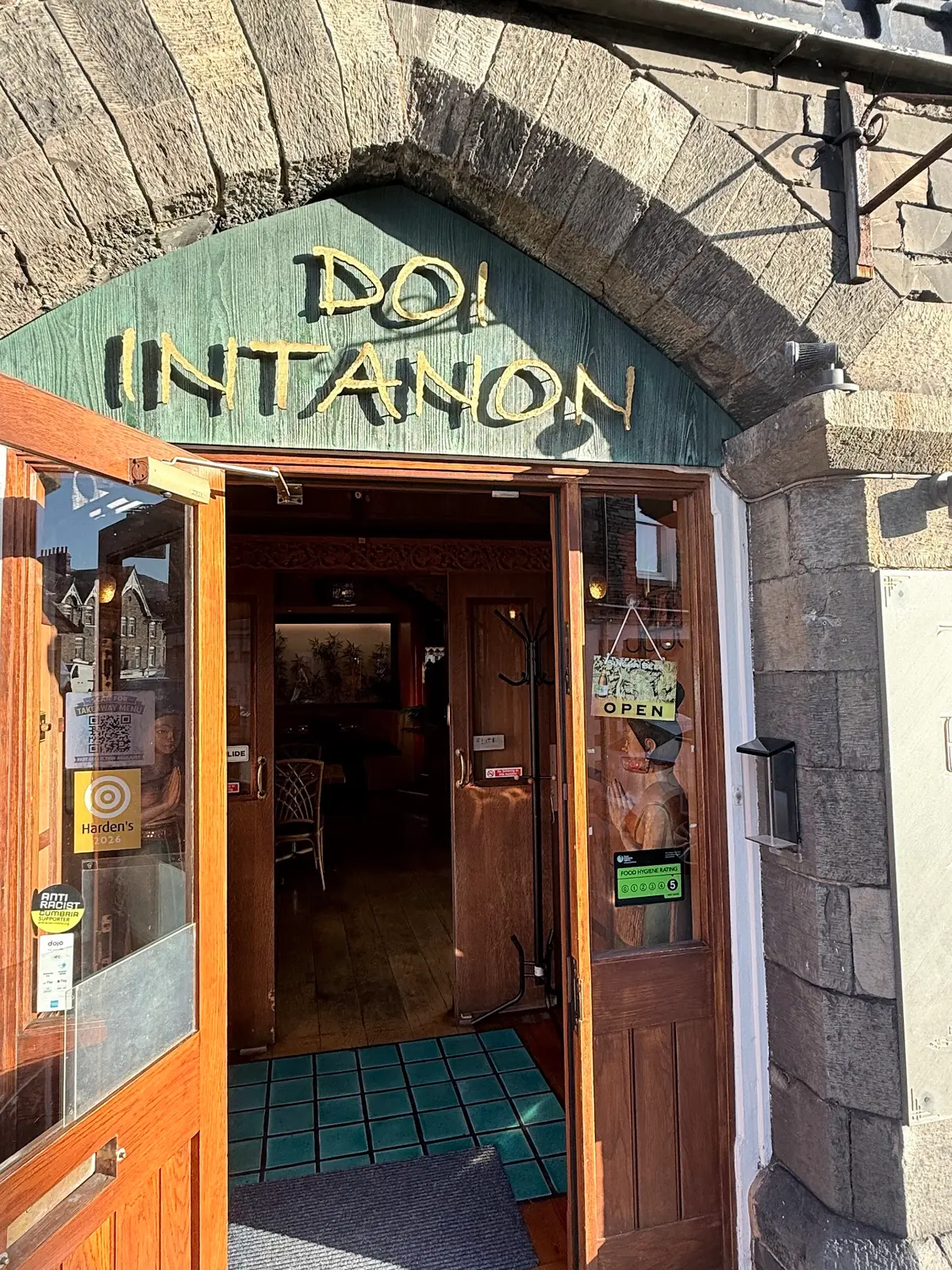 Doi Intanon, Thai Restaurant — Thai restaurants in Ambleside
