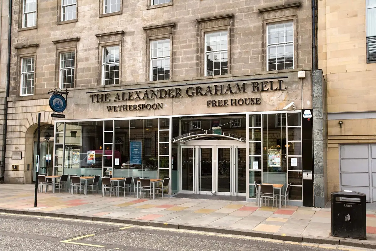 Inside The Alexander Graham Bell, Edinburgh