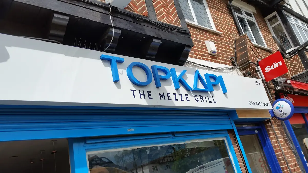 Inside Topkapi Meze Grill, Bromley