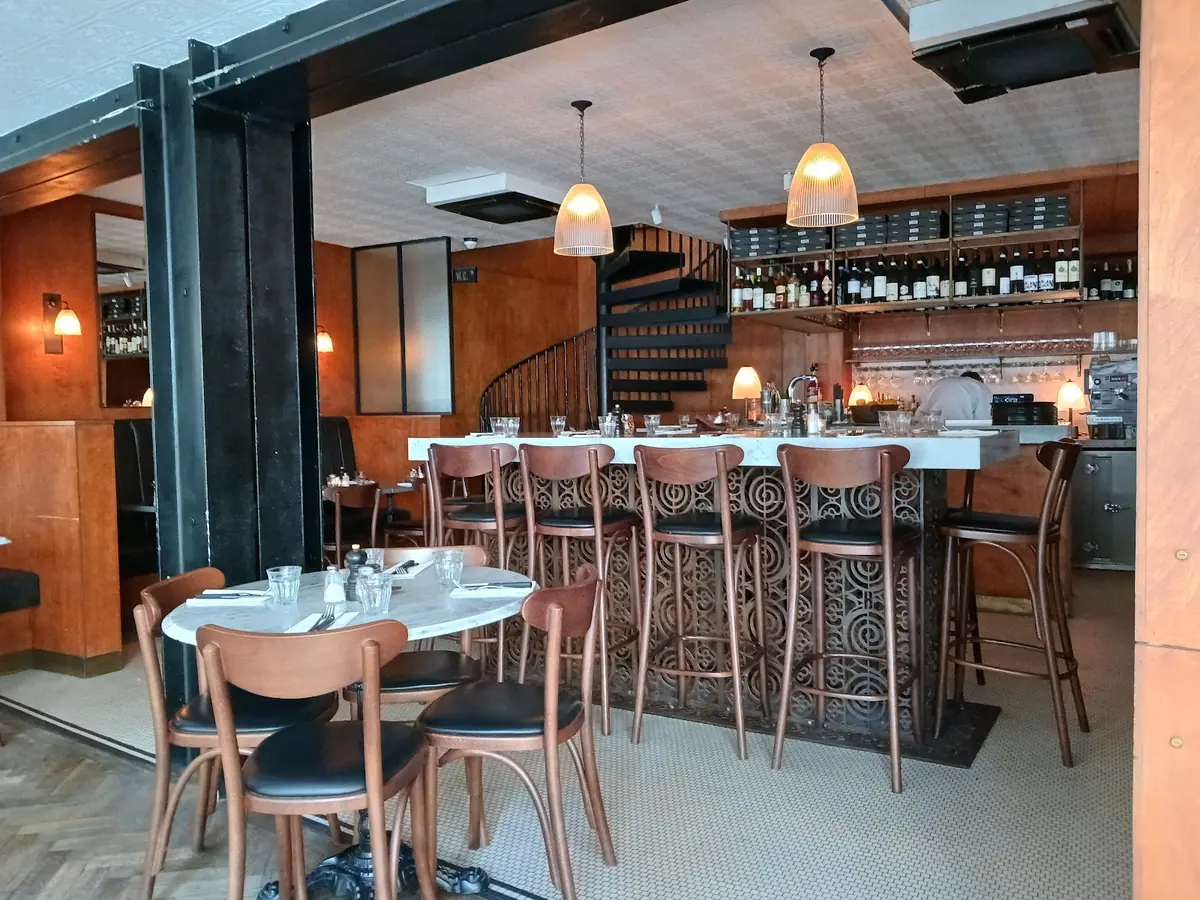 Inside Bosco Pizzeria, Bath