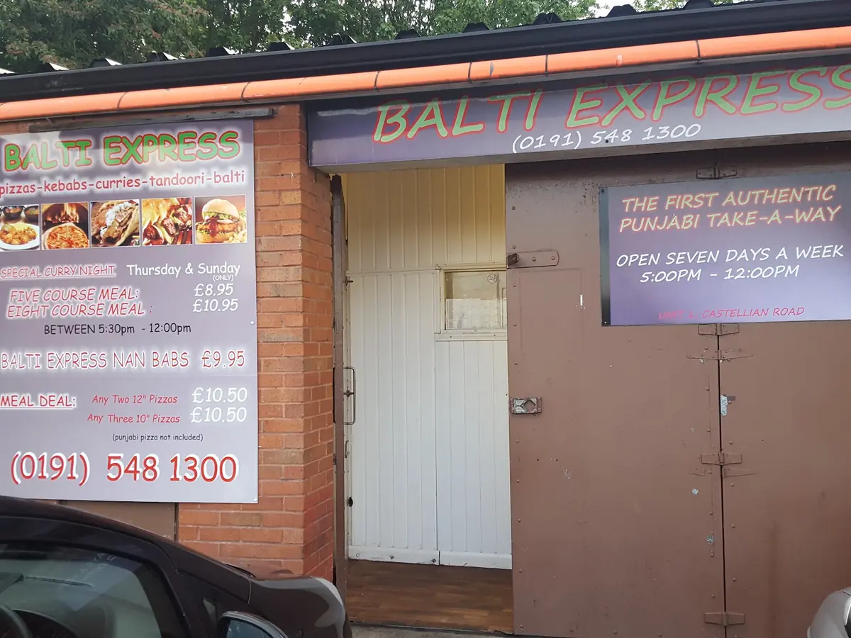 Balti Express — Indian Restaurants in Sunderland