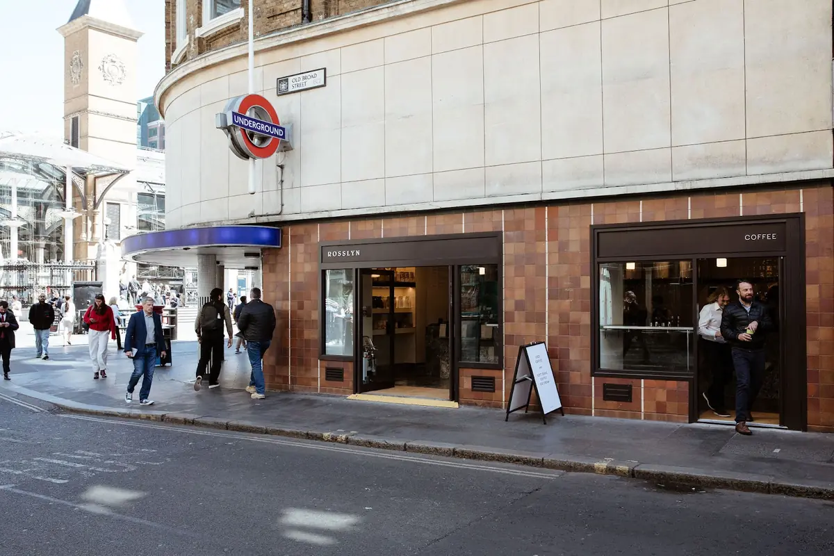 Rosslyn Coffee Liverpool Street Station