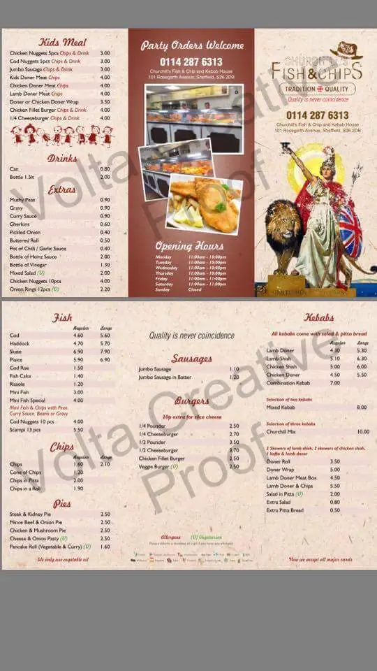 Churchill’s Fish & Chips Aston Sheffield photo (photo 1 of 3)