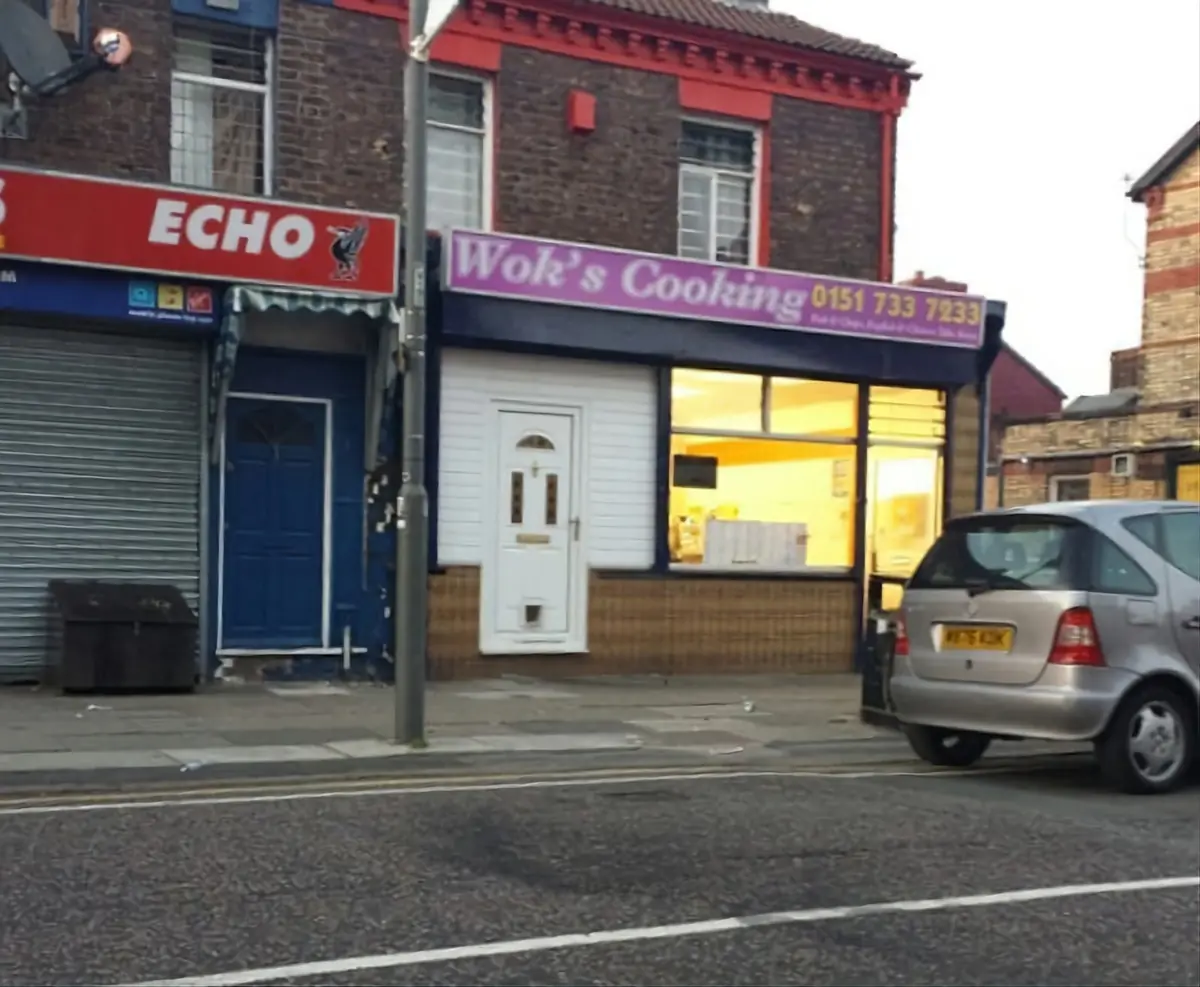 Woks Cooking Fish Chips Chinese Takeaway