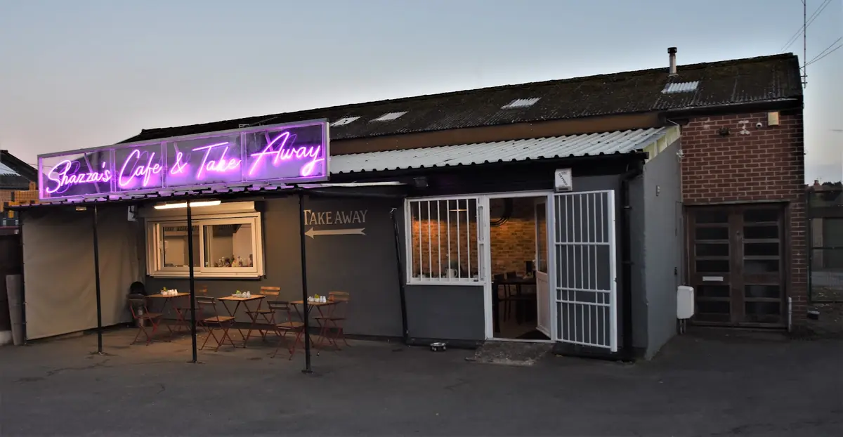 Inside Shazza's Cafe & Takeaway, Derby