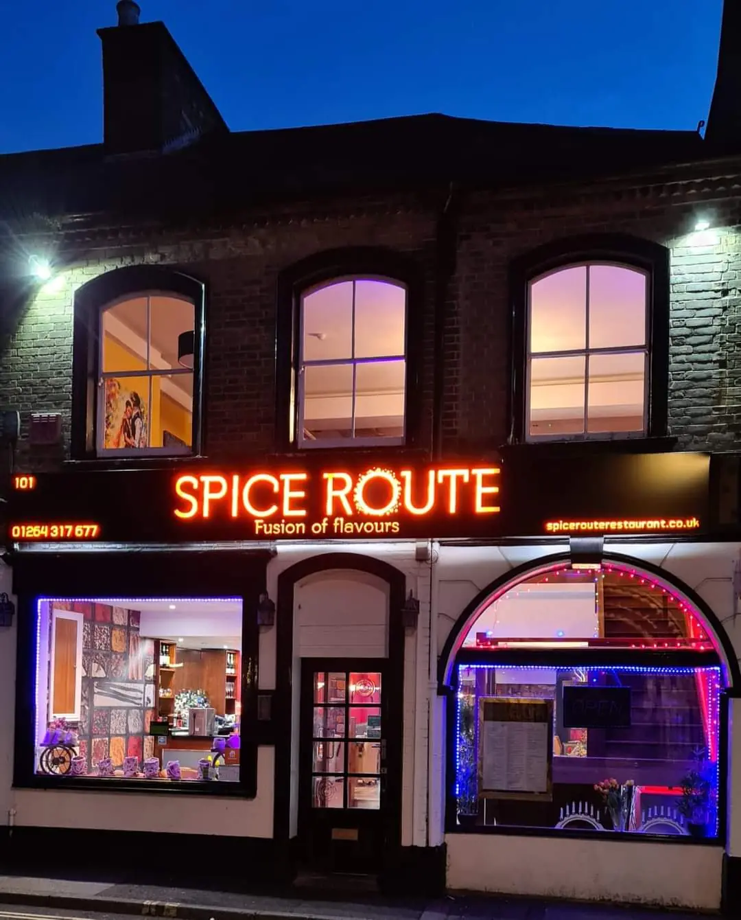 Inside Spice Route Andover, Andover