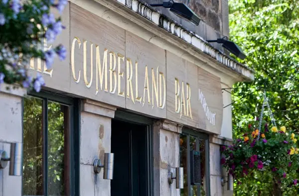 Inside The Cumberland Bar, Edinburgh