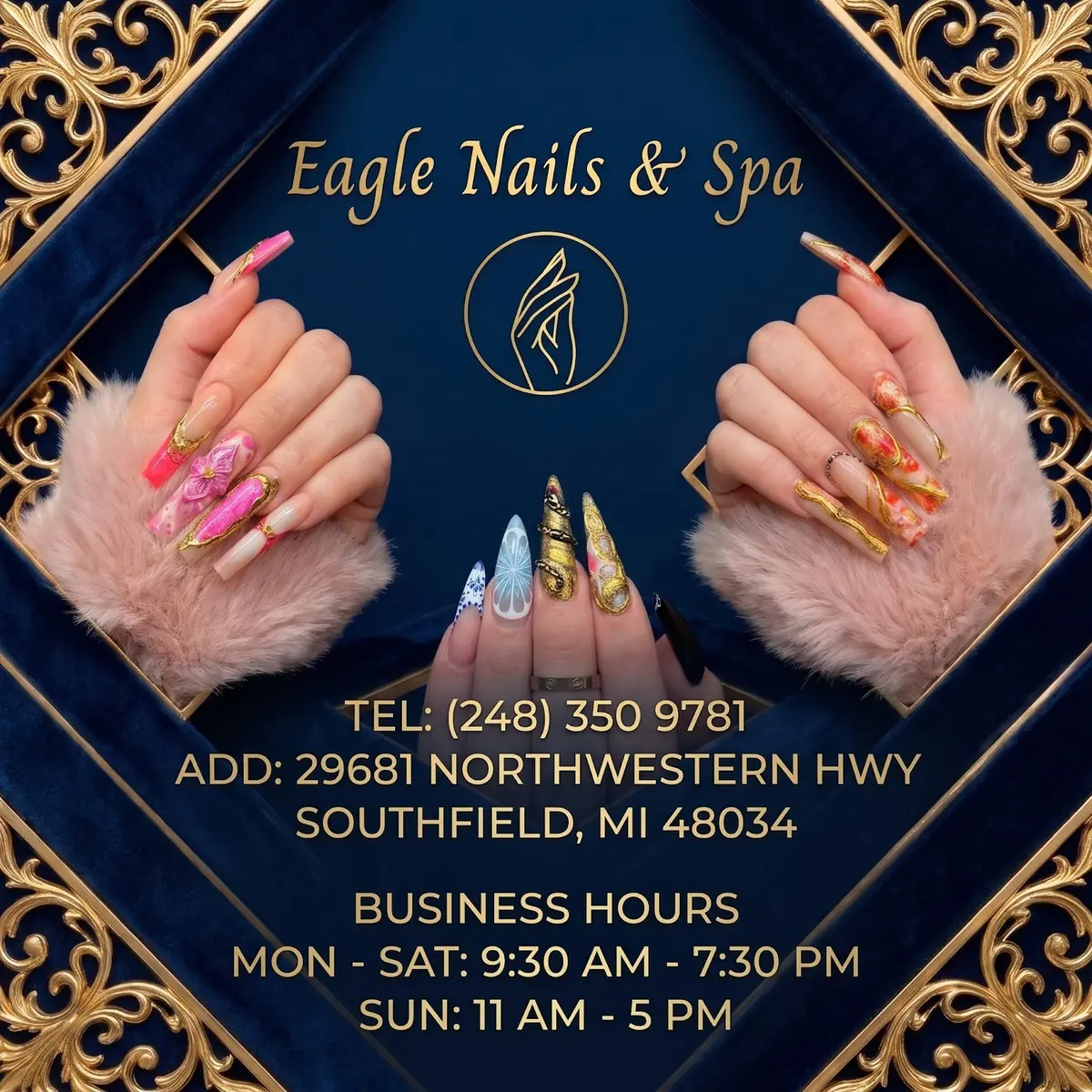 Eagle Nails — Nail Salons in Southfield