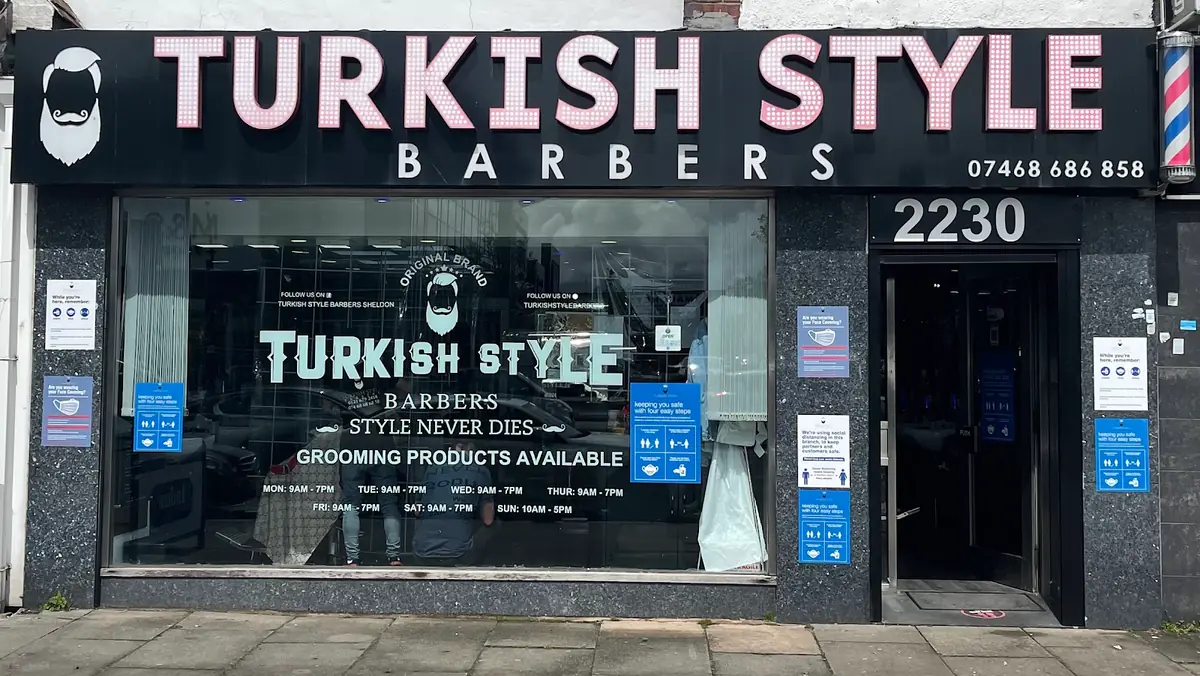 Turkish Style Barber Sheldon