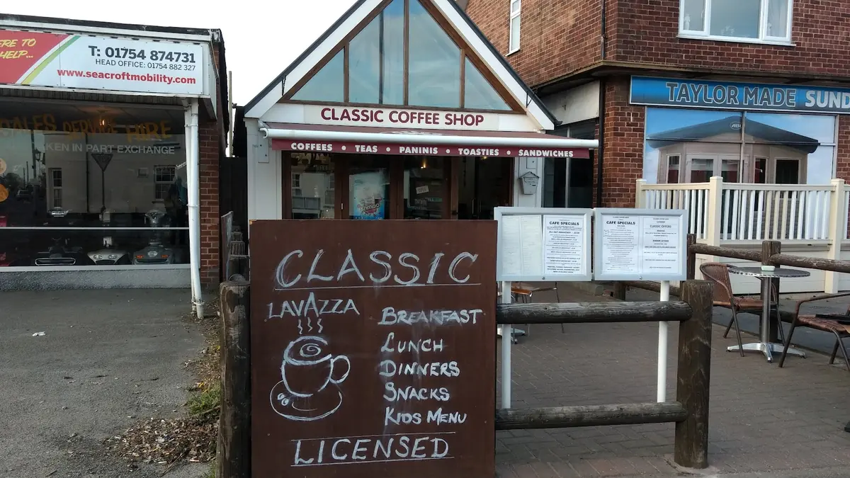 Inside Classic Coffee Shop, Skegness