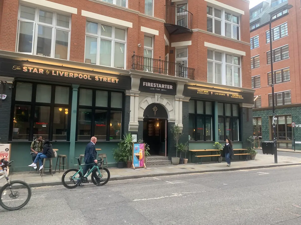 The Star By Liverpool Street