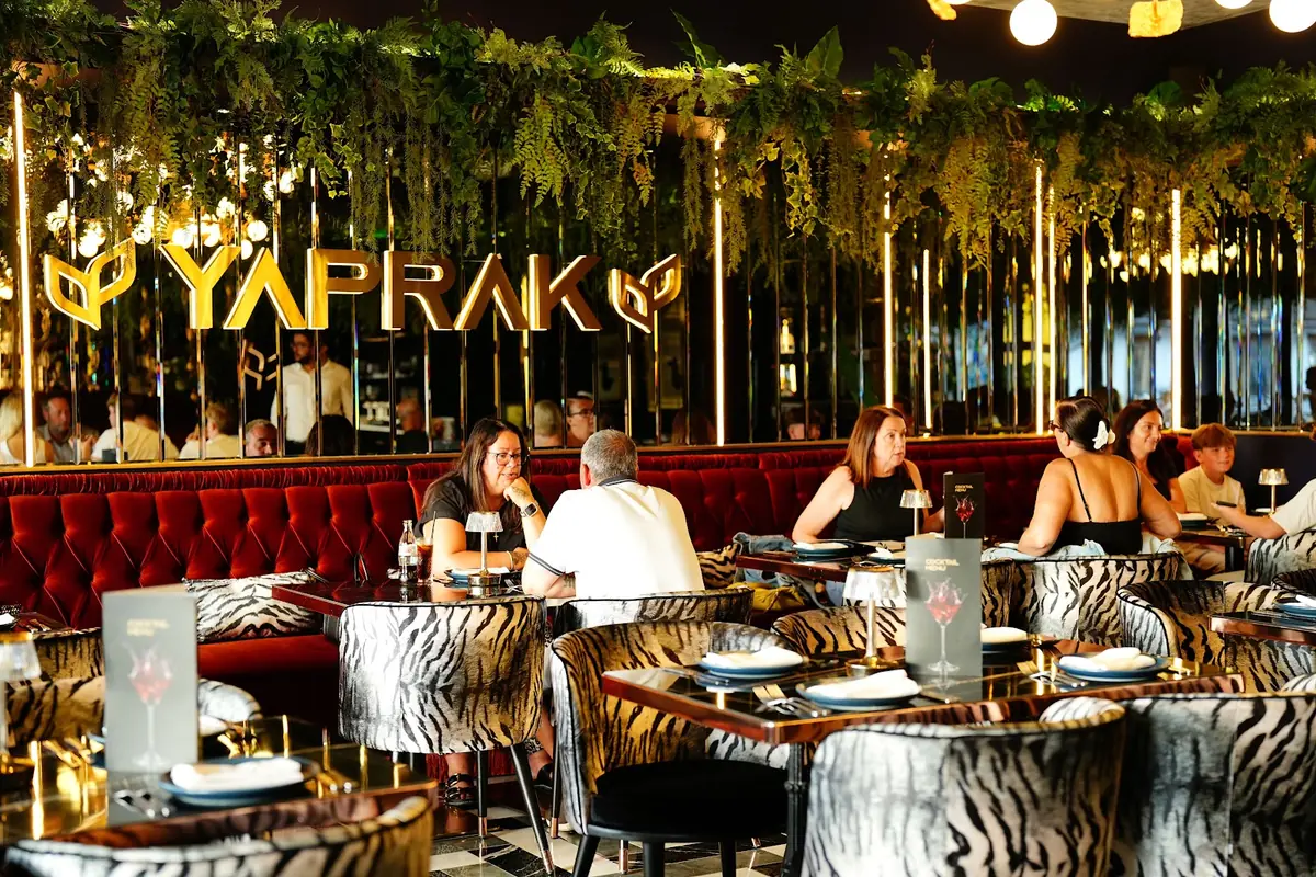 Inside Yaprak Restaurant Port Solent, Portsmouth