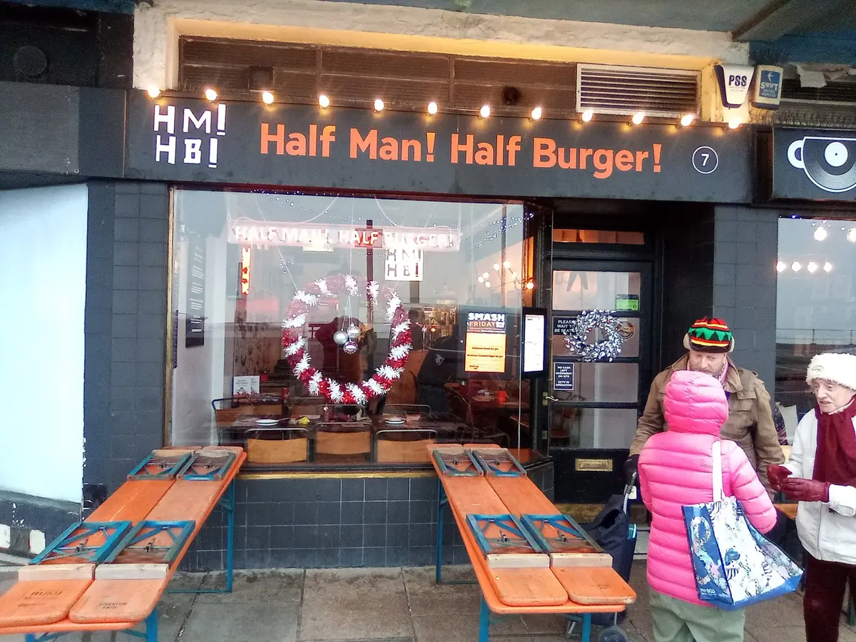 Half Man! Half Burger! — Burger Restaurants in Saint Leonards On Sea