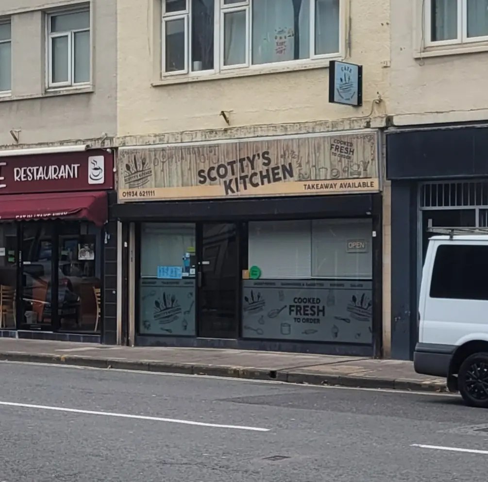 Inside Scottys Kitchen, Weston Super Mare