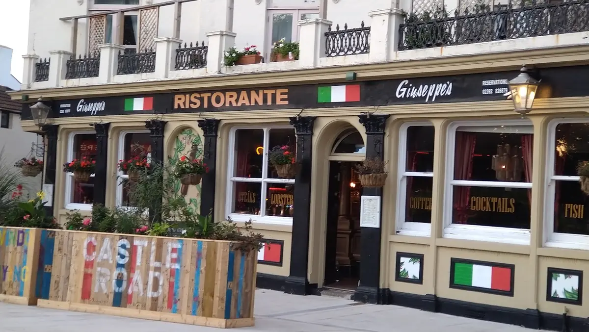 Inside Giuseppe's, Southsea