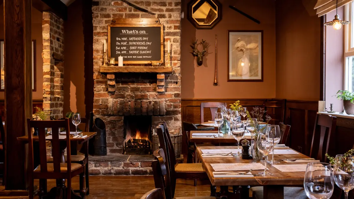 Inside The Horns Inn, Rugeley