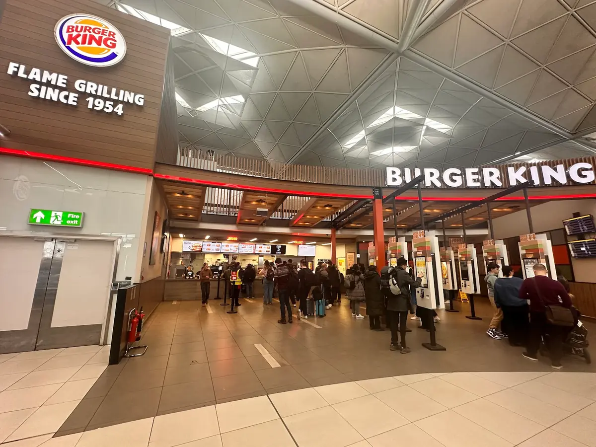 Burger King Stansted Airport Airside — Fast Food in Airside