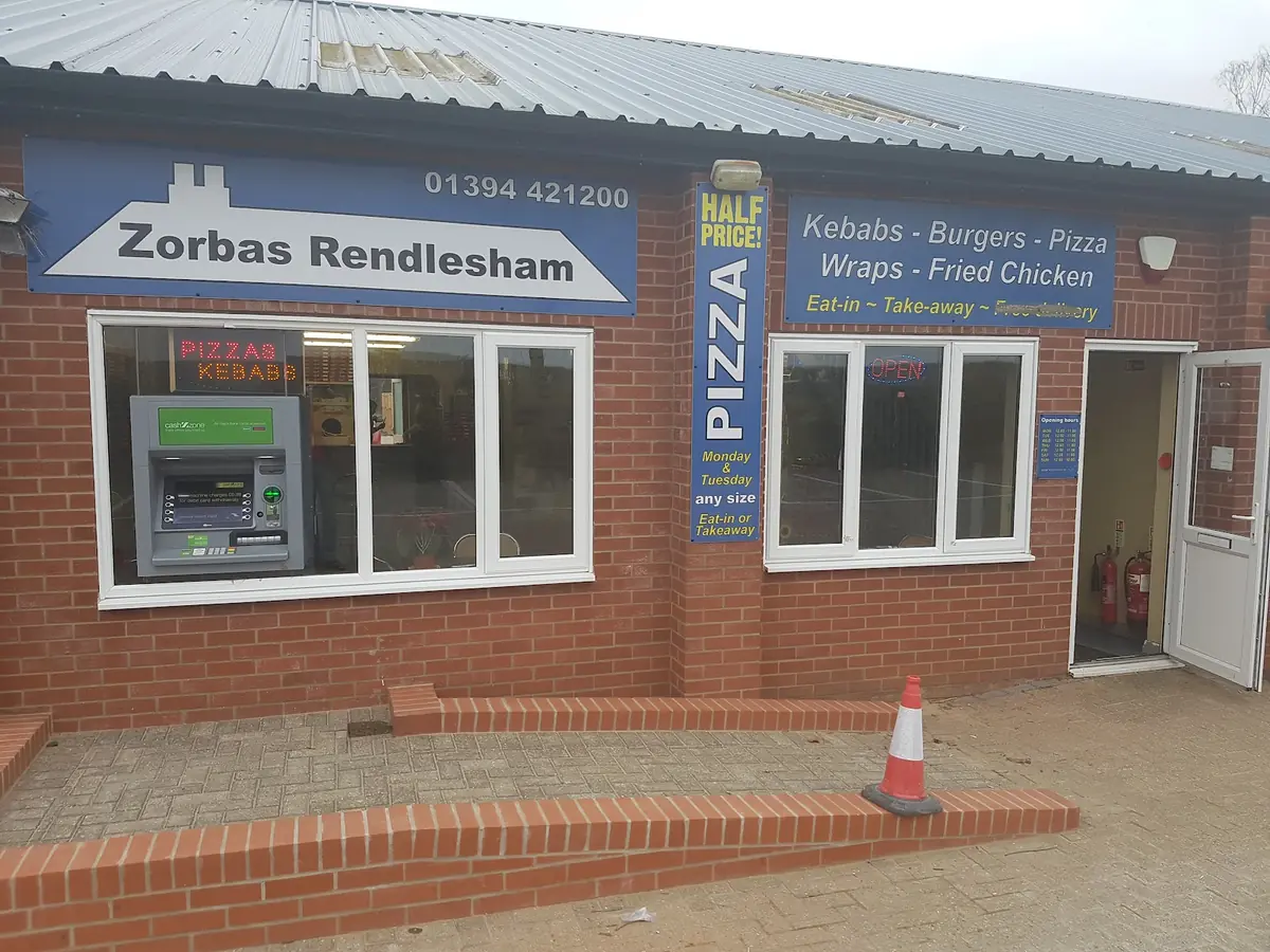 Zorbas kebab and pizza rendlesham — Pizza restaurants in Woodbridge