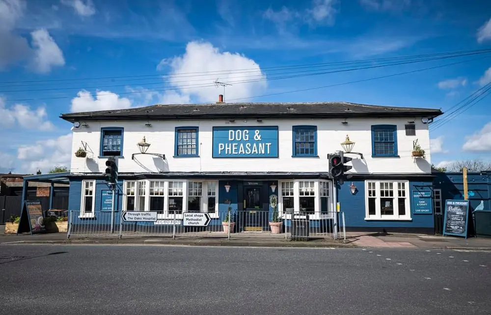 Inside Dog & Pheasant, Colchester